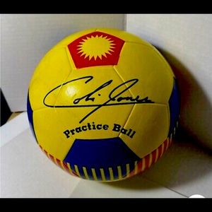 1998 Workman Publishing Soccer Ball Cobi Jones Practice Ball